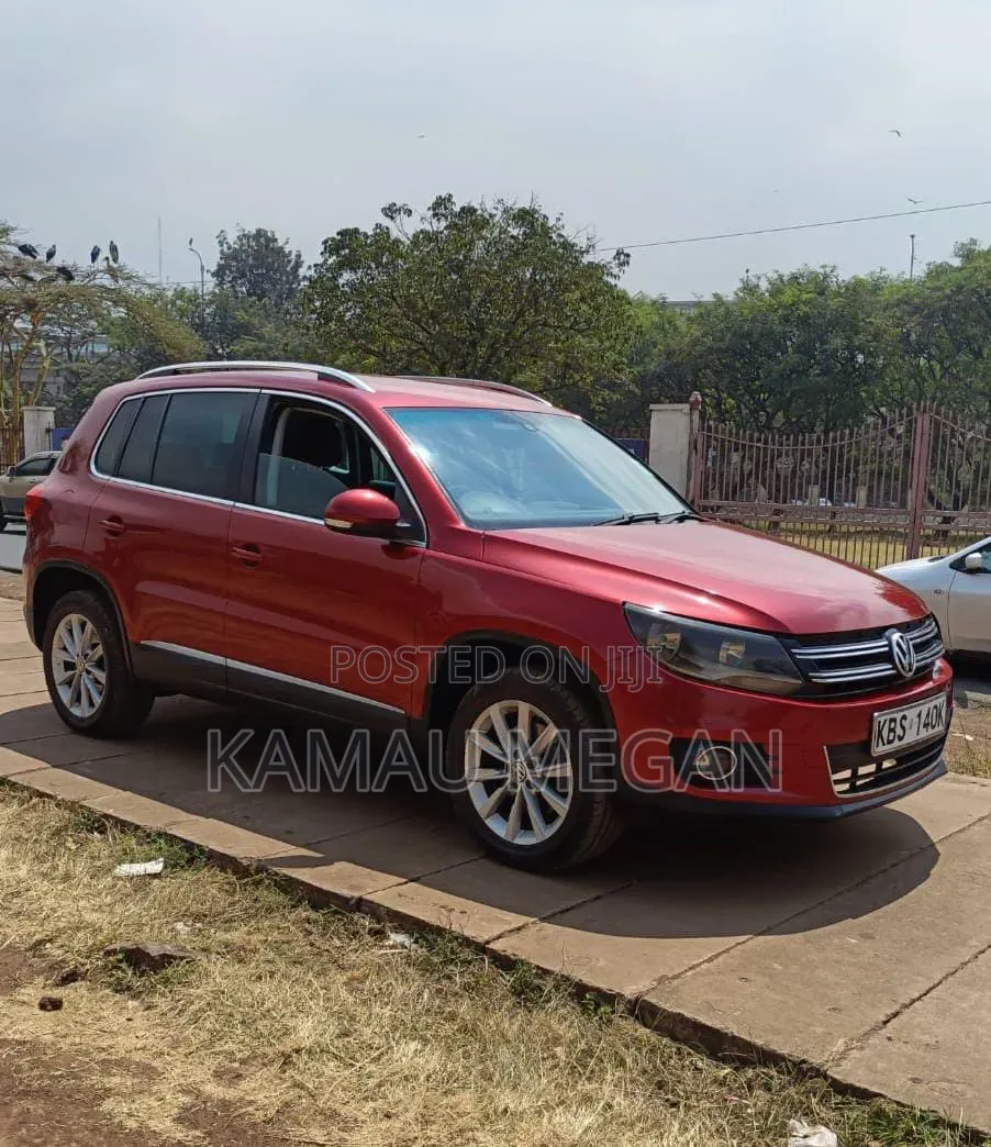 Volkswagen Tiguan 2011 Red