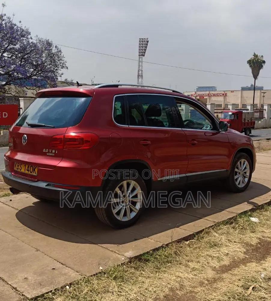Volkswagen Tiguan 2011 Red