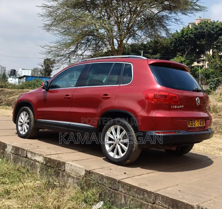 Volkswagen Tiguan 2011 Red