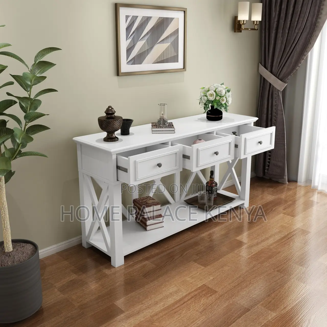 Console Table; Elegant Console Table for Living Room and Entryway