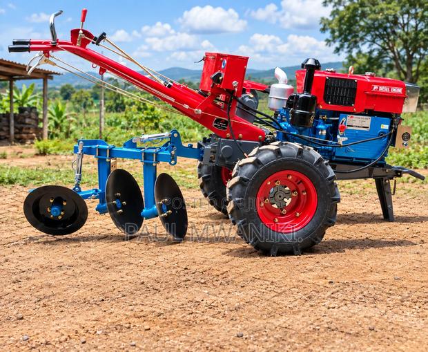 Jiadi 16HP Diesel Walking Tractor With Disc Plough