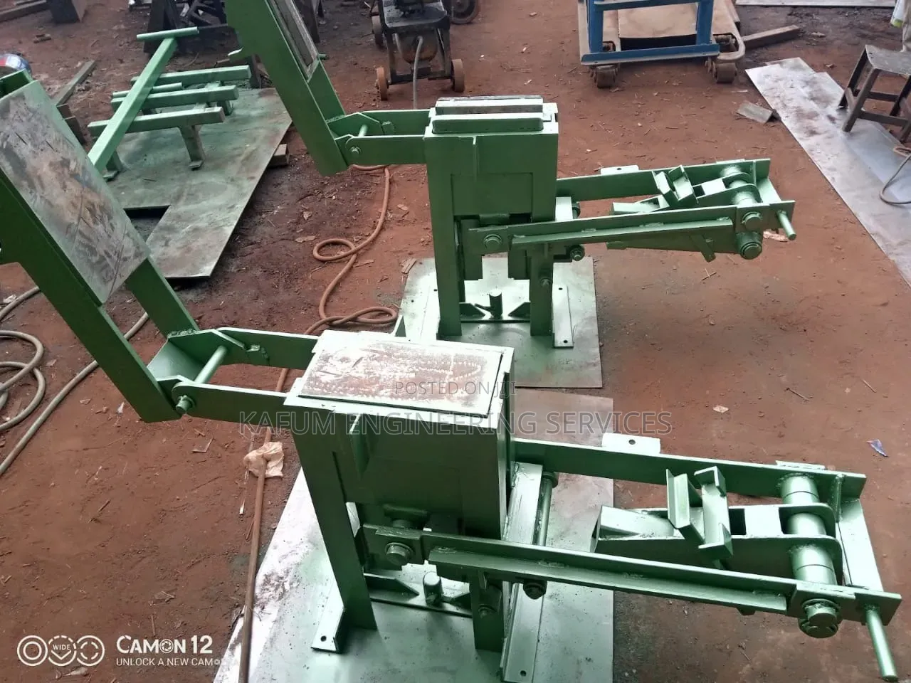 Interlocking Brick Machine