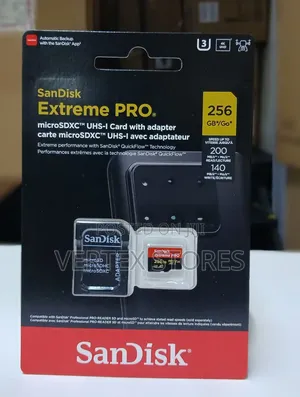 Sandisk Extreme Pro 256 Gb Micro SDXC Uhd