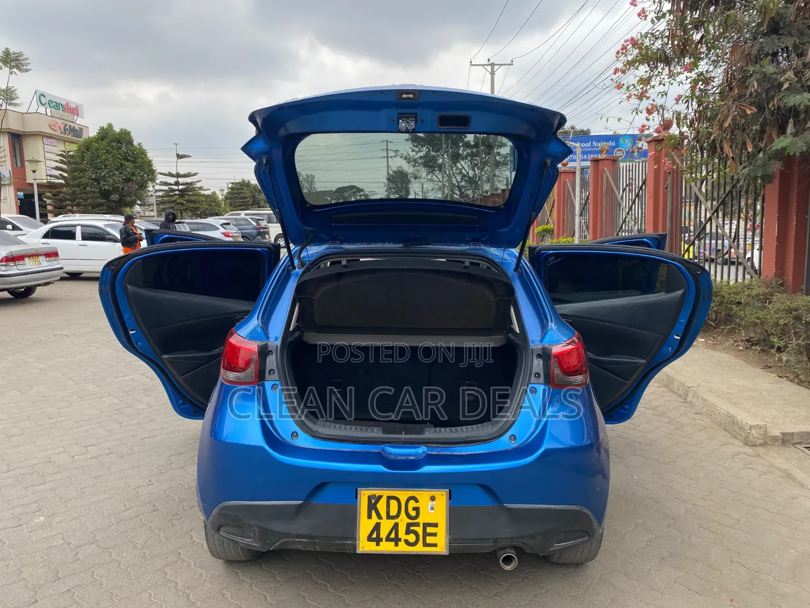 Mazda Demio 2014 Blue