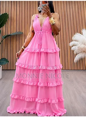 Sabine Backless Summer Maxi Dress