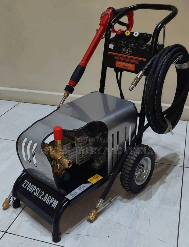 Hisaki Japan Electric Pressure Washer 3hp Motor SINGLE PHASE 2700PSI