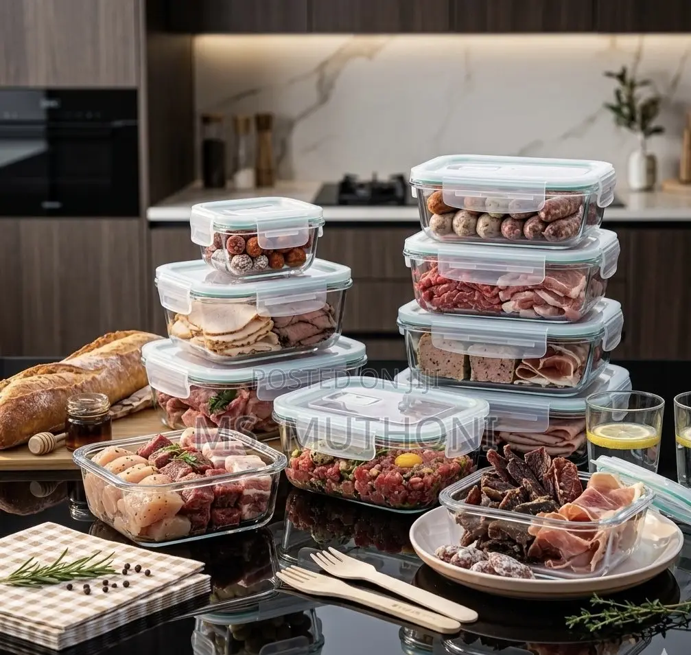 SmartPrep 8-Piece Airtight Food Storage Set