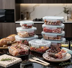 SmartPrep 8-Piece Airtight Food Storage Set
