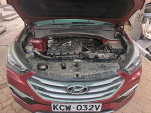 Hyundai Santa Fe 2015 Red