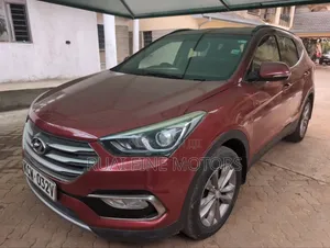 Hyundai Santa Fe 2015 Red