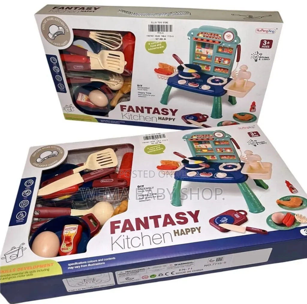 25pcs Fantasy Kitchen Happy Play Set