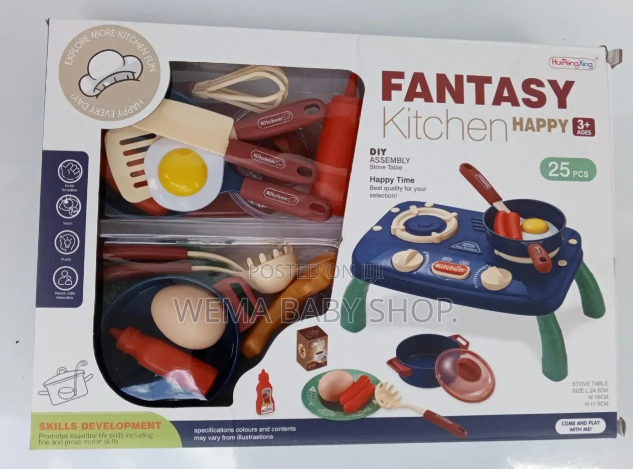 25pcs Fantasy Kitchen Happy Play Set