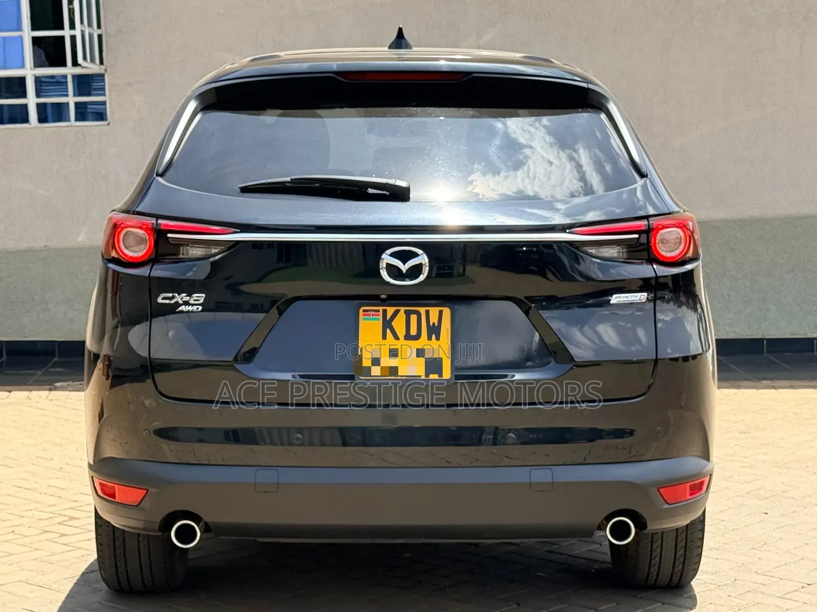 Mazda CX-8 2.2 AWD (7 seater) 2018 Black
