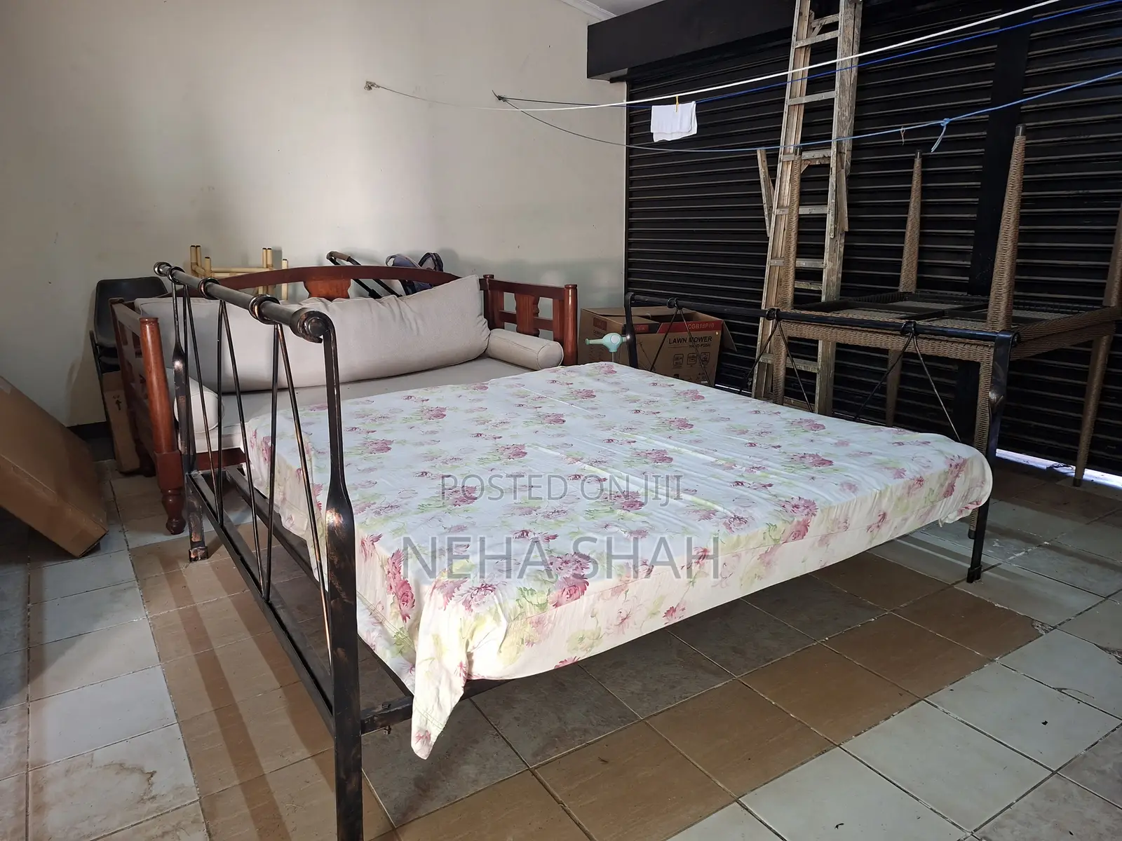 Metal/Rod Iron Bed