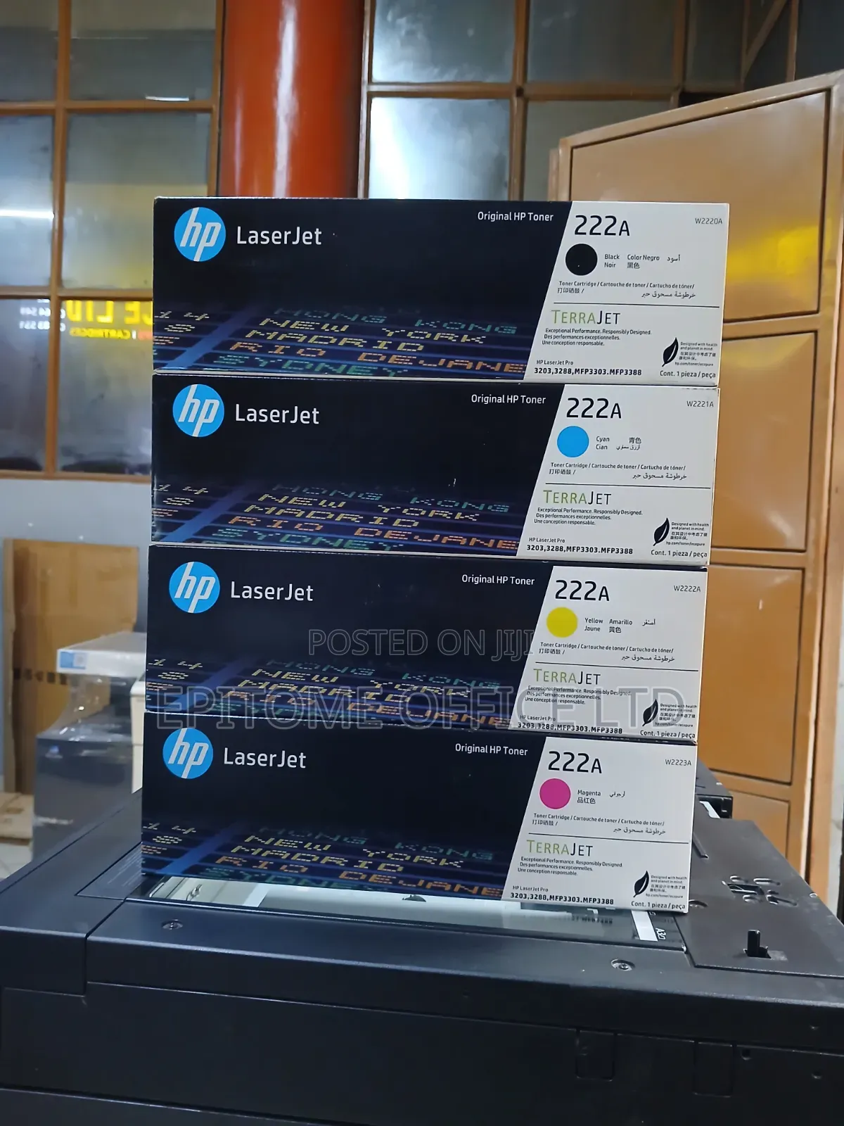 Anti-Fraud HP 222A Toners