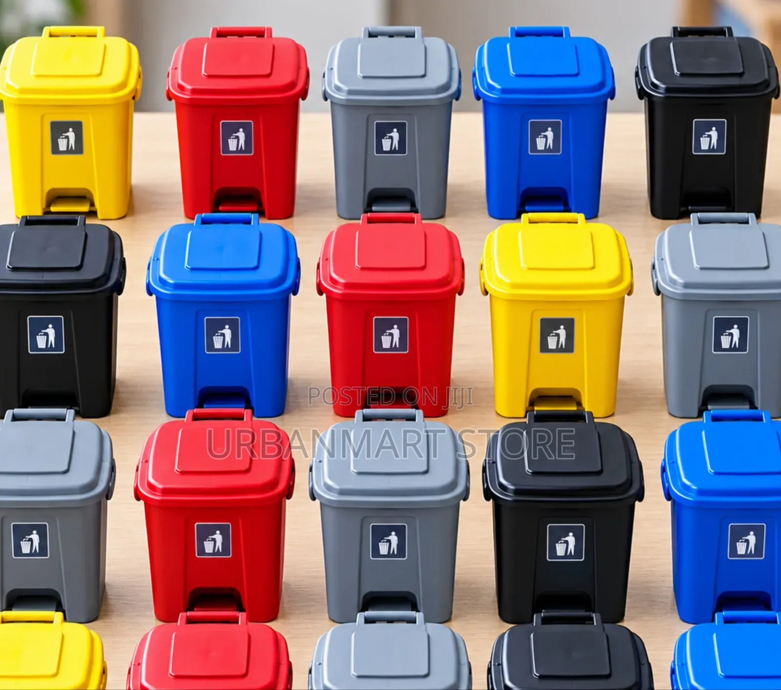 New 30L Pedal Dustbin – Convenient Waste Disposal
