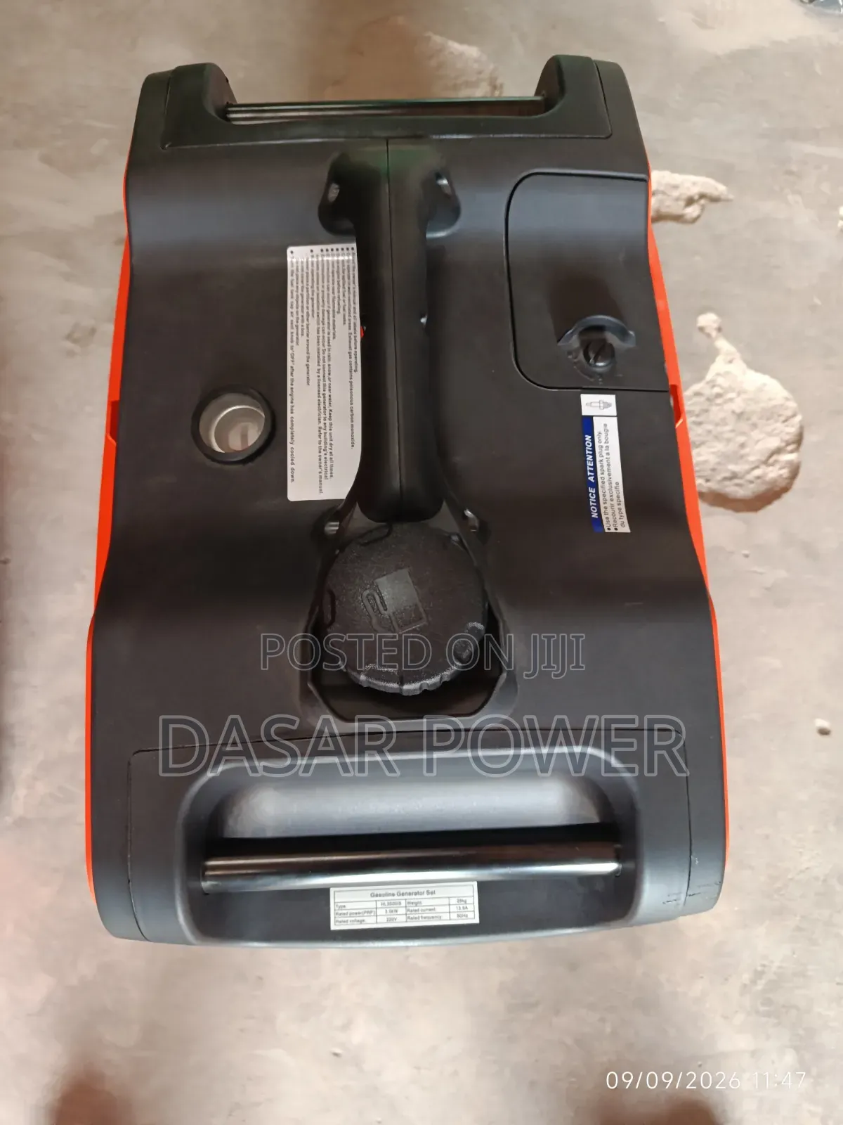 HL3500IS Gasoline Generator Set