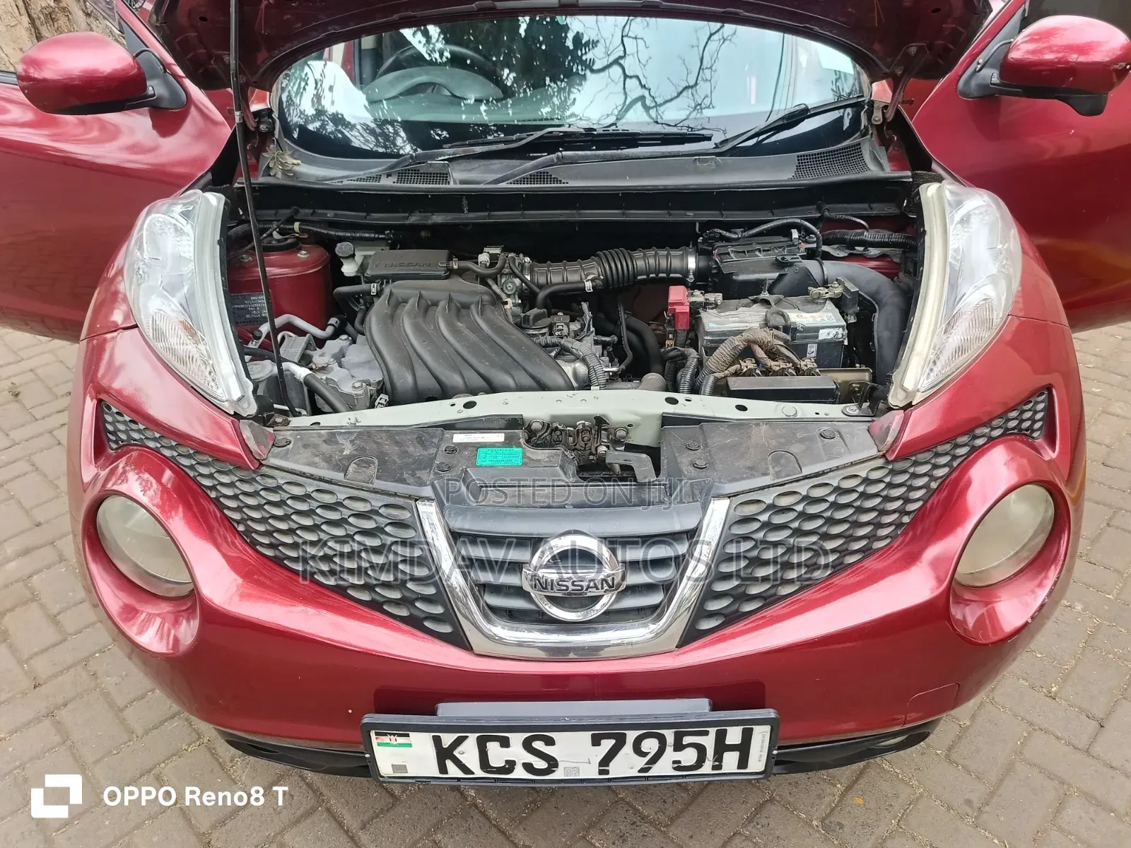 Nissan Juke 2011 Red