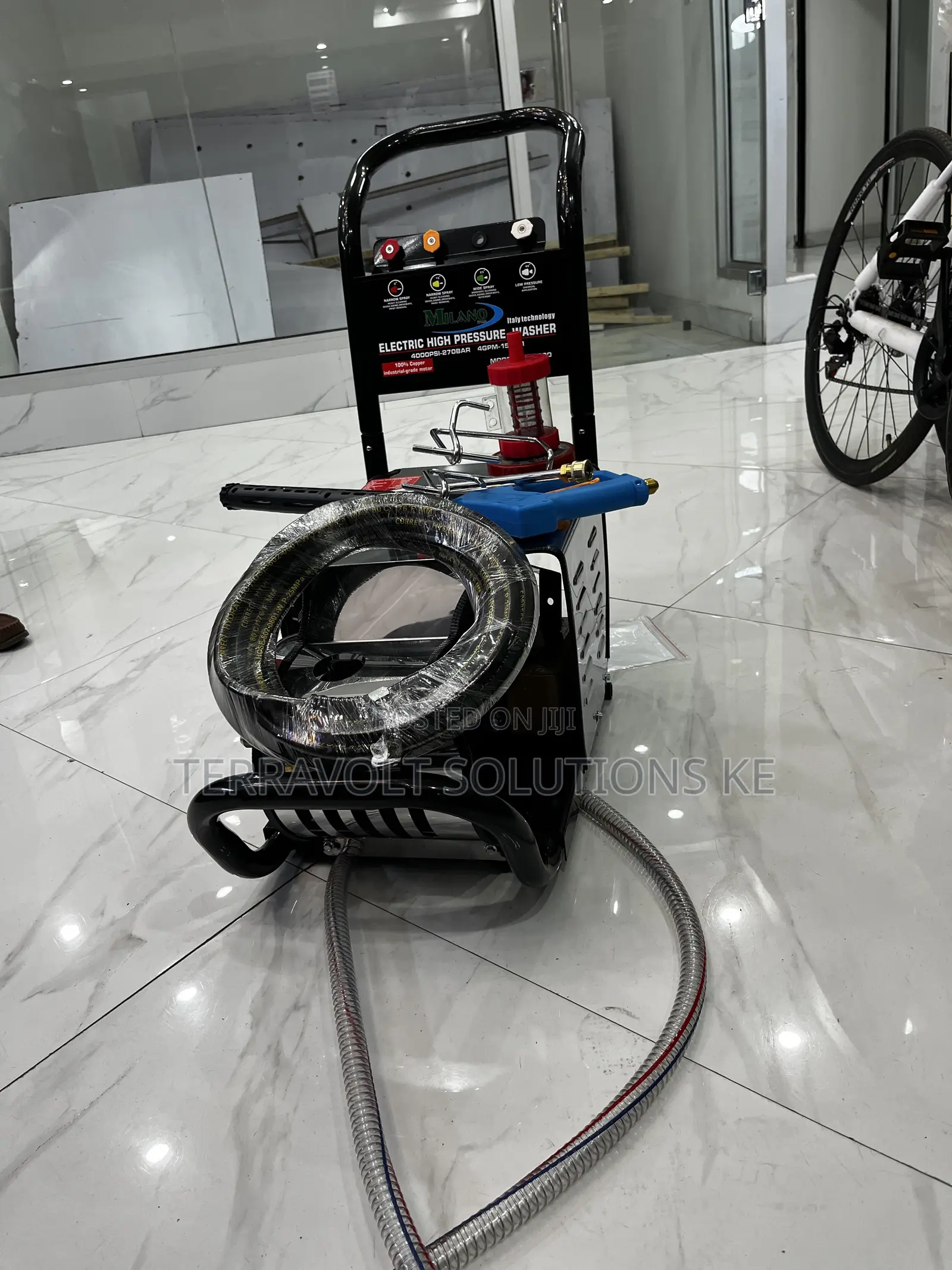 3hp 4000psi Milano Carwash Machine