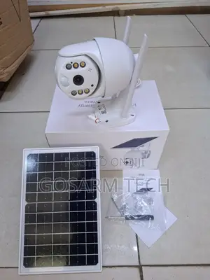 Best Quality Ubox Single Lens Solar Camera 24/7 Security Surveillance
