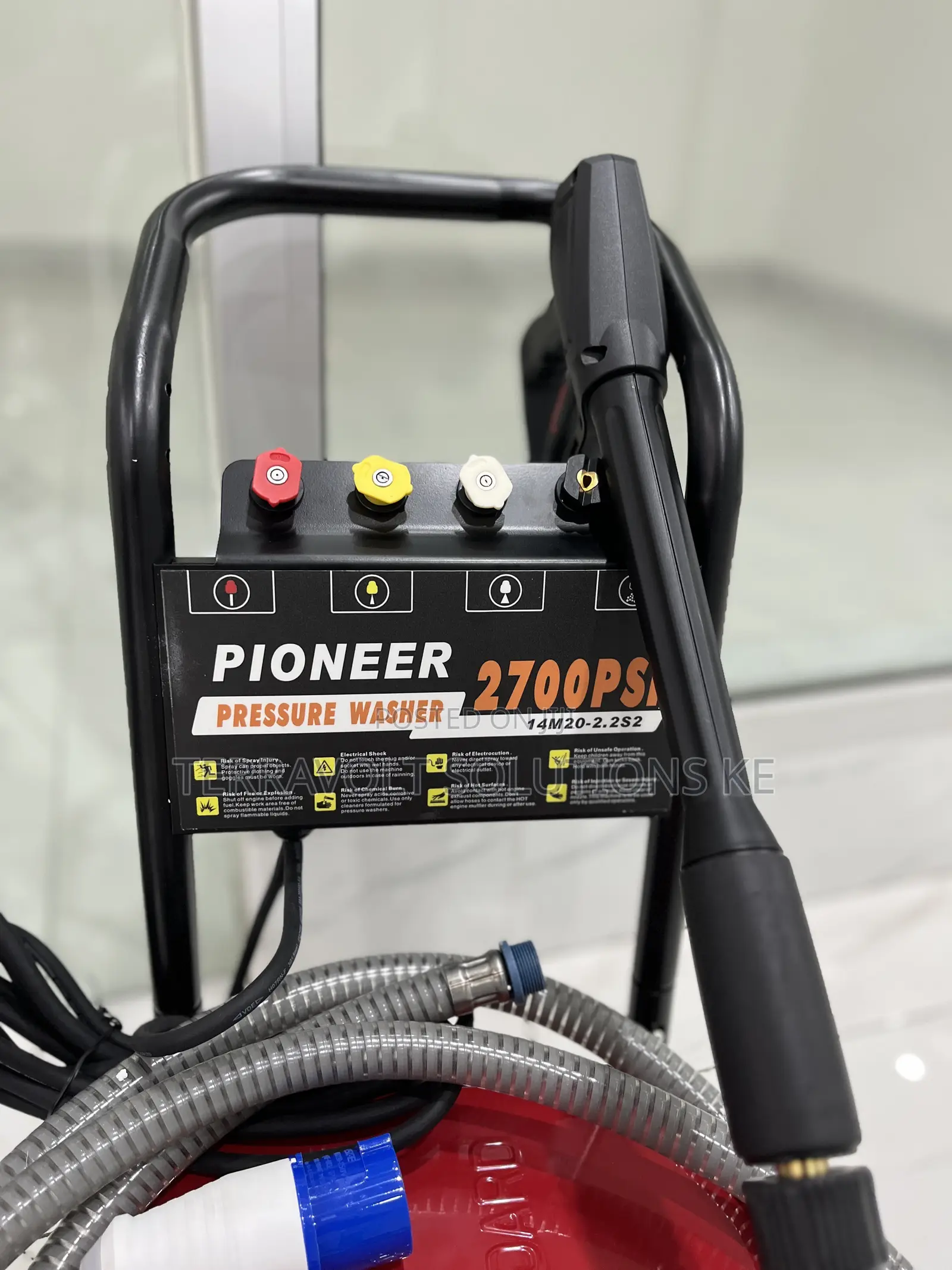 Electric 2700psi Pioneer High Pressure Carwash Machine
