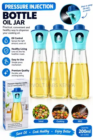 Pressure Injection Bottle Oil Jar