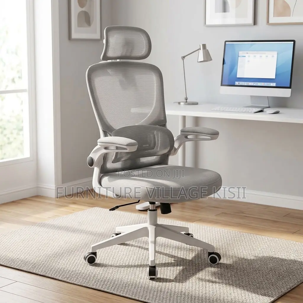 Gray Orthopedic Office Seat