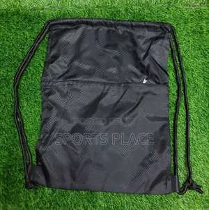 Black Drawstring Bag