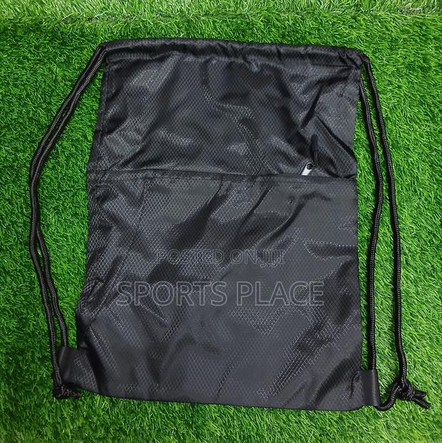 Black Drawstring Bag