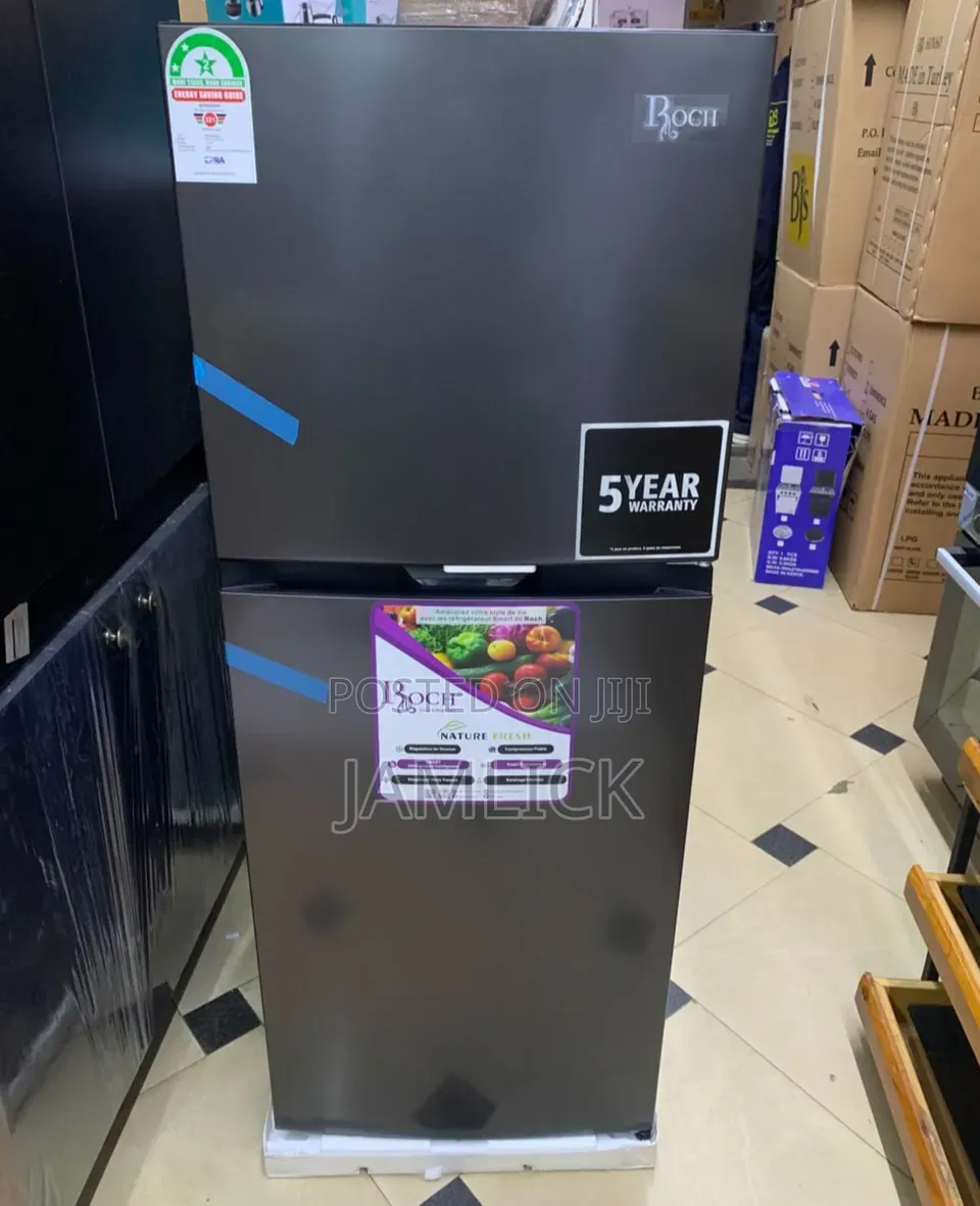 Roch 197l No Frost Double Door Fridge –Ab