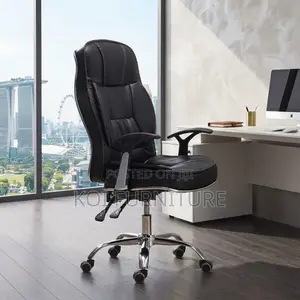 Office Chairs; Recliner Office Study Leather Polish Chairs