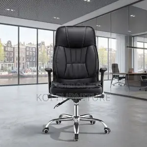 Office Chairs; Recliner Office Study Leather Polish Chairs