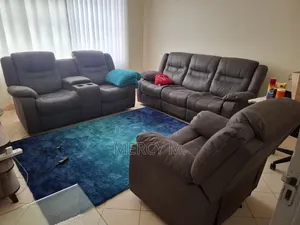 Torino 6 Seater Recliner in Gray