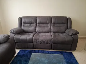 Torino 6 Seater Recliner in Gray