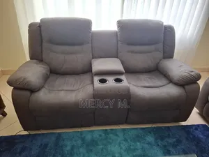 Torino 6 Seater Recliner in Gray