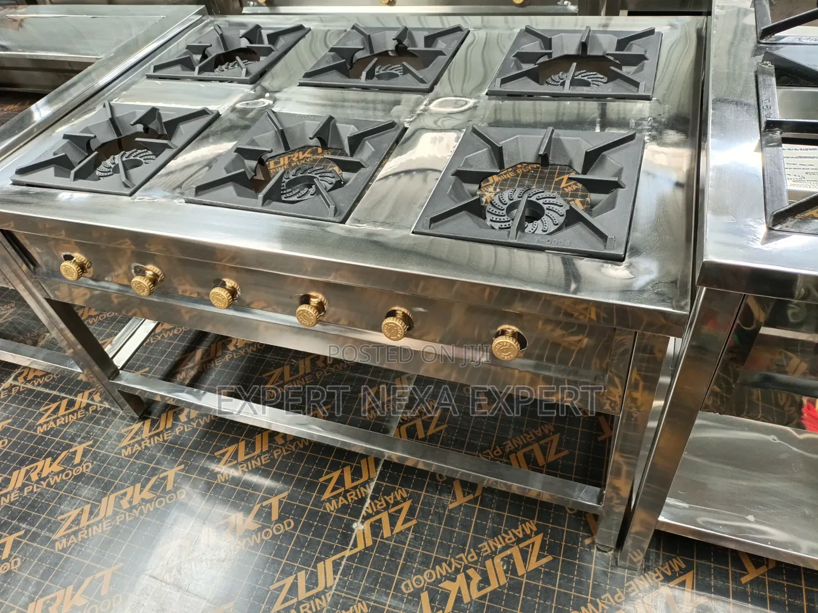 Six Burner Commercial Cooker