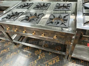 Six Burner Commercial Cooker