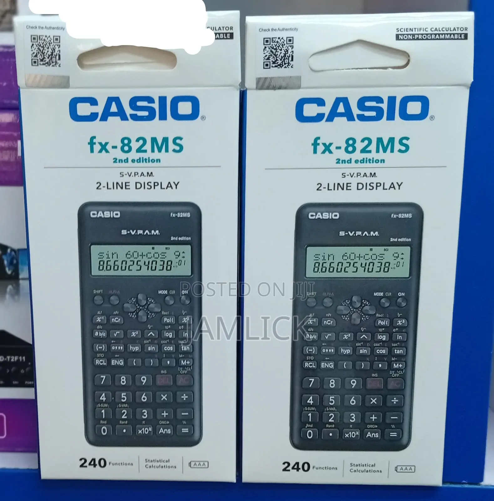 Fx-82 Scientific Calculator - Bs