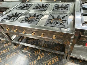 Six Burner Commercial Cooker