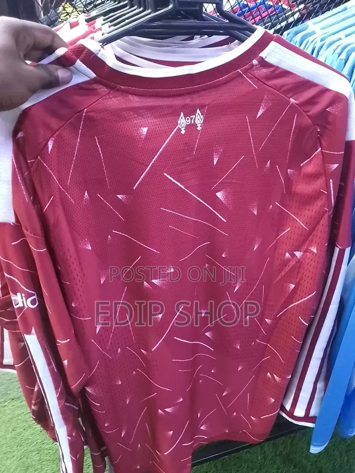 Liverpool New Season Jersey. Long Sleeved