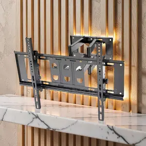 Budget Sale 40-70Kg 32"-85" Double Arm Tilting Swivel TV Wall Mounts