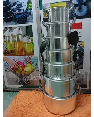 Tornado 14pcs Cookware Stainless Aluminum