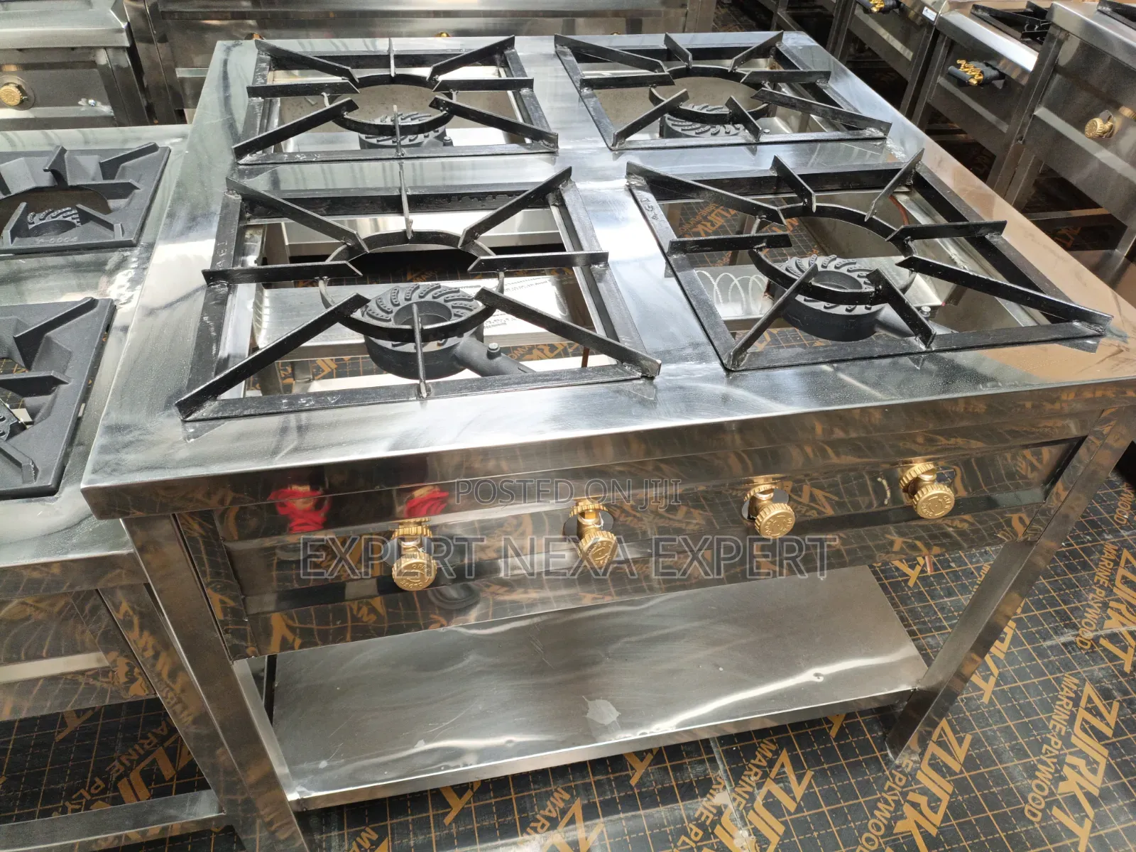 Four Burner Commercial Cooker