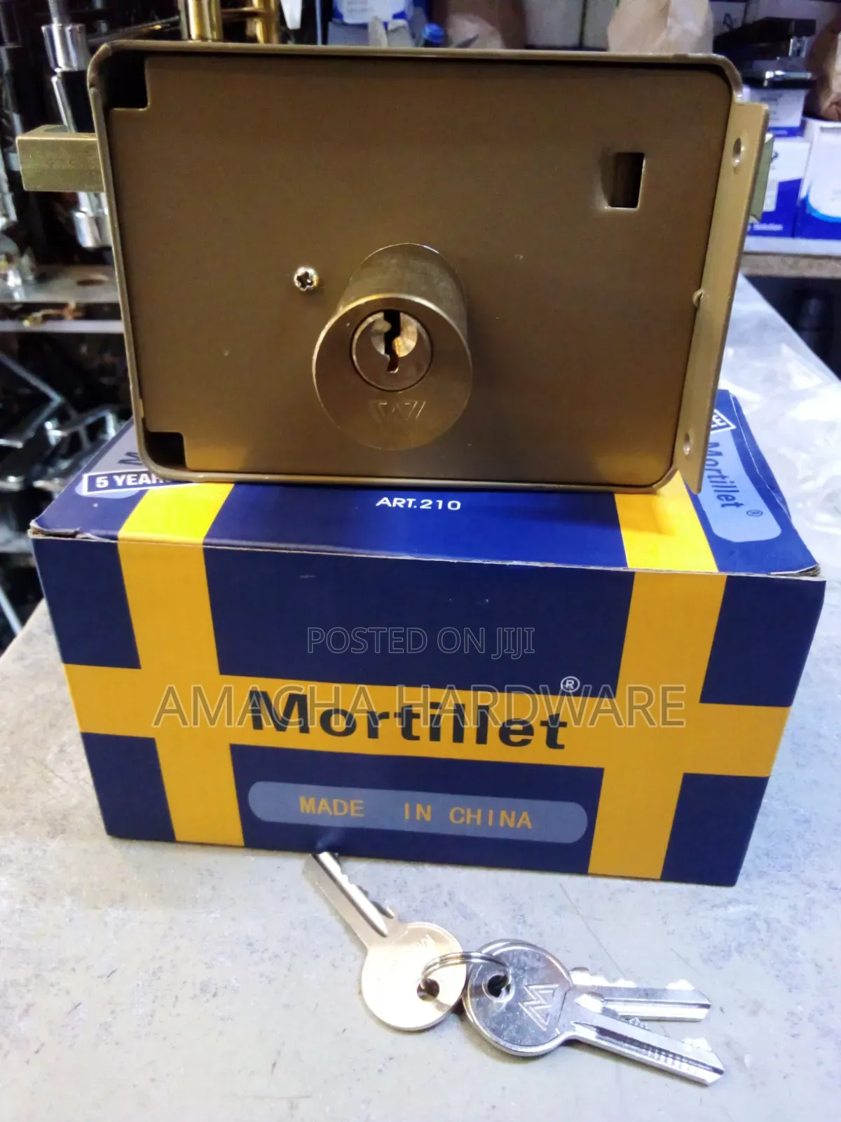 Mortillet Rim Lock