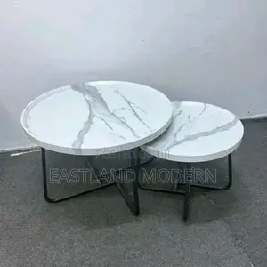 Modern Round Nesting Coffee Table Set