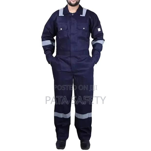 Reflective Navy Blue Overall
