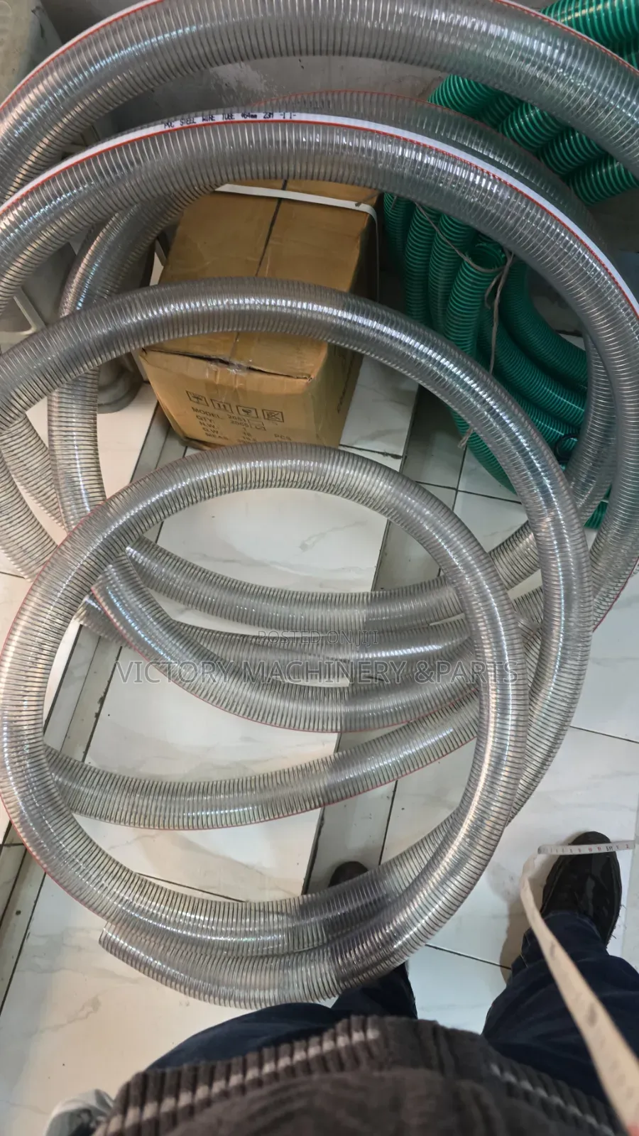 2.5 Inch Clear Sunction Pipe Wired