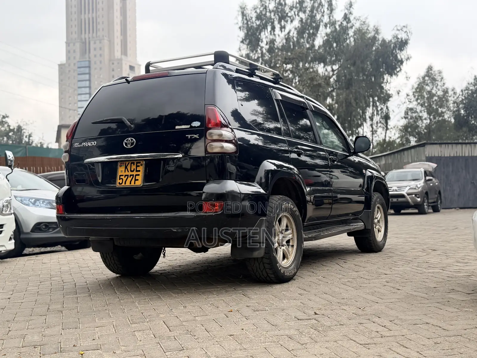 Toyota Land Cruiser Prado 2008 Black