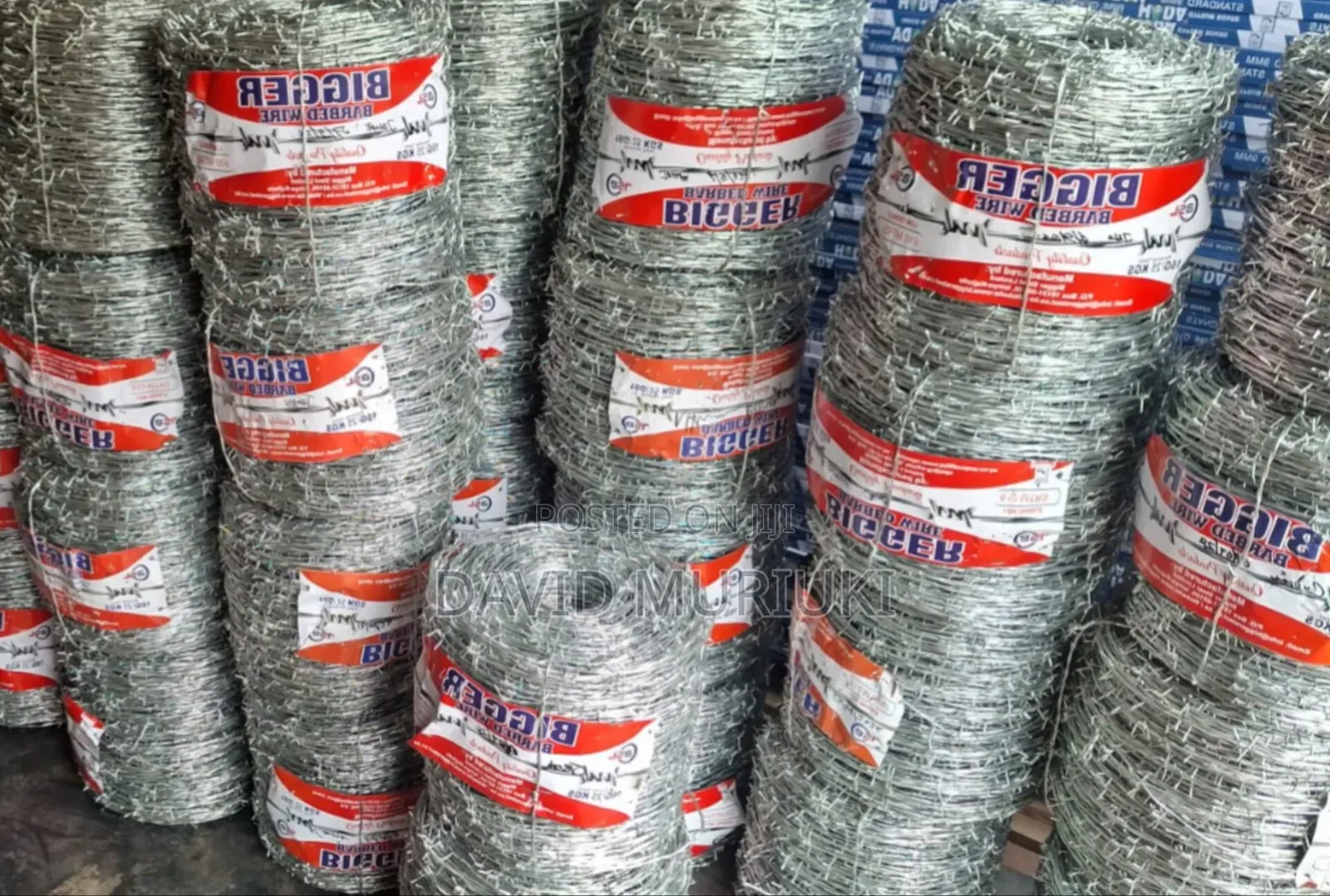 Barbed Wire Available 
610 Meters