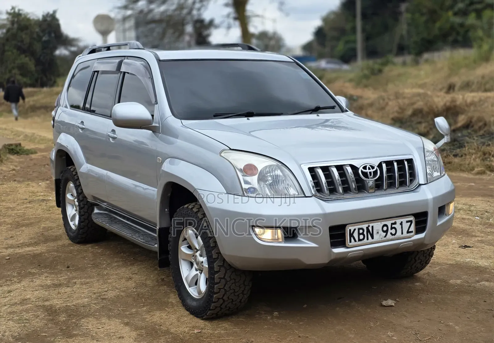 Toyota Land Cruiser Prado 2004 Silver
